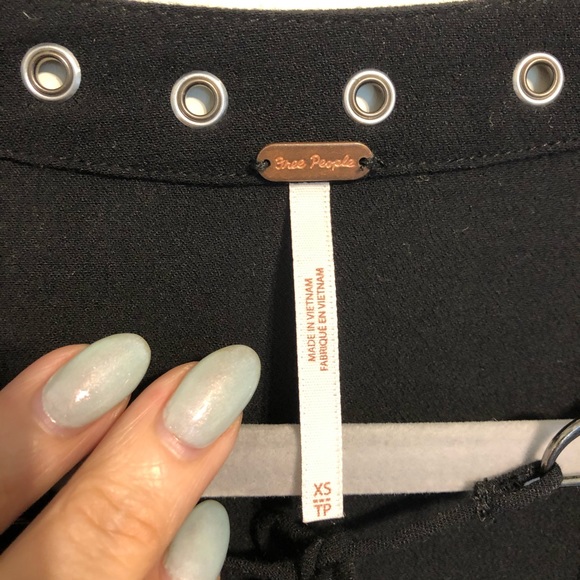 Free People Jump To The Beat Blouse XS - Picture 7 of 10